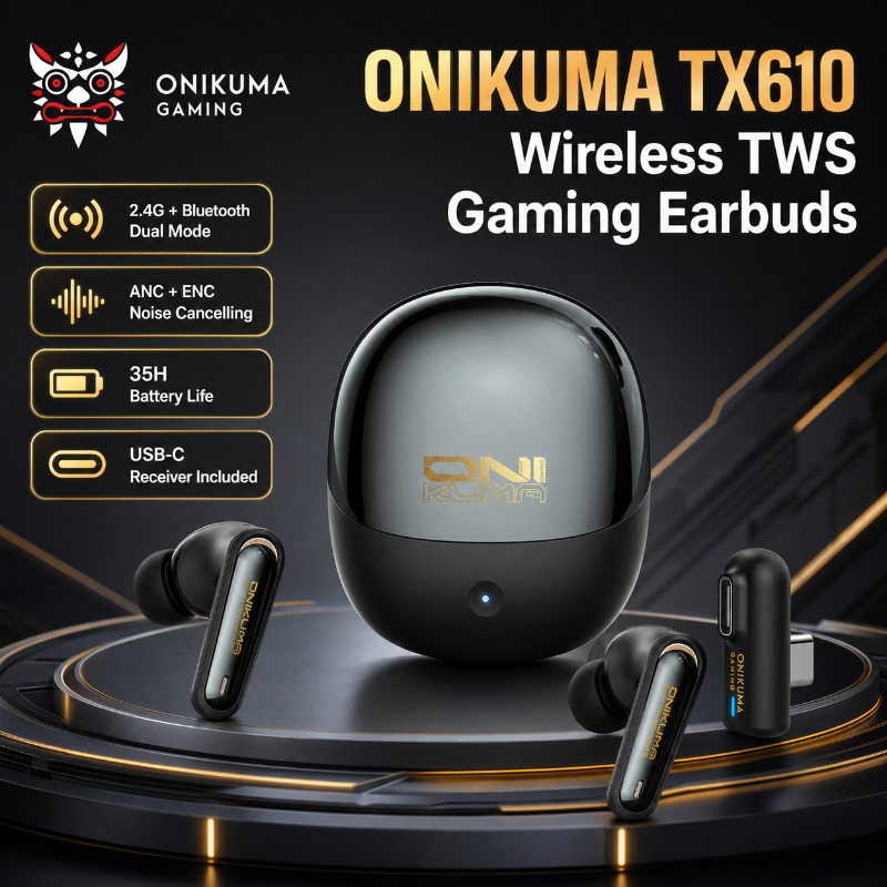Gaming Console For Your Phone - Беспроводные игровые наушники ONIKUMA TX610 с