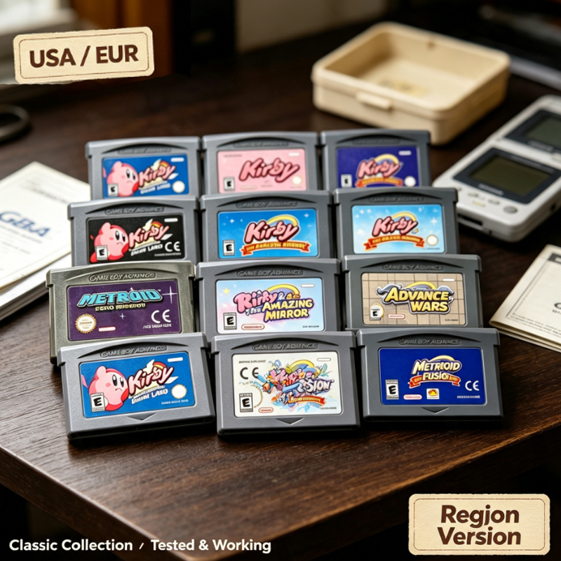 Gaming Console Video - Игровая карта Kirby 32-Bit для GBA,