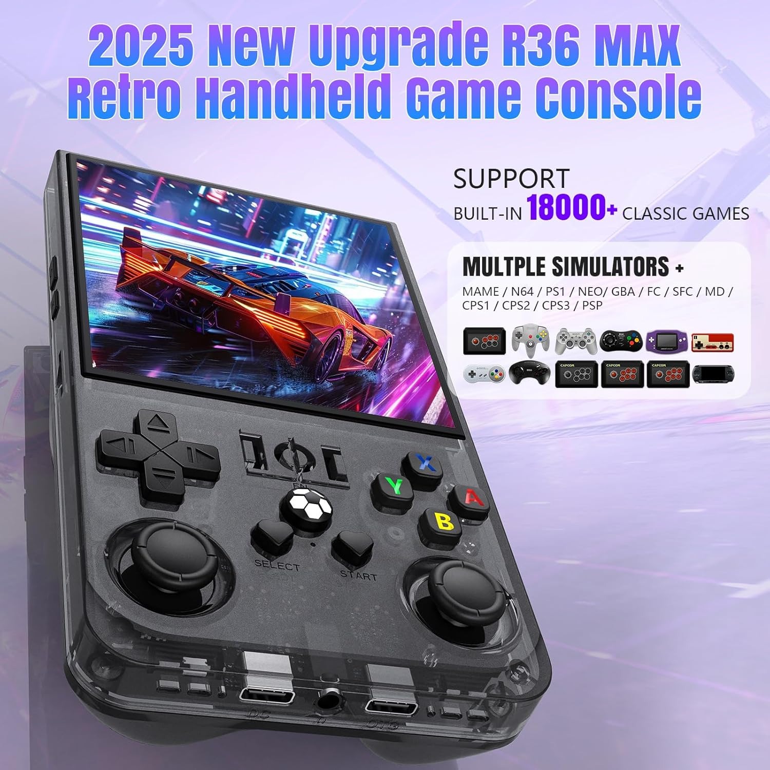 Игровая консоль FLLBW R36 Max  – обзор и цена Gaming Console R36