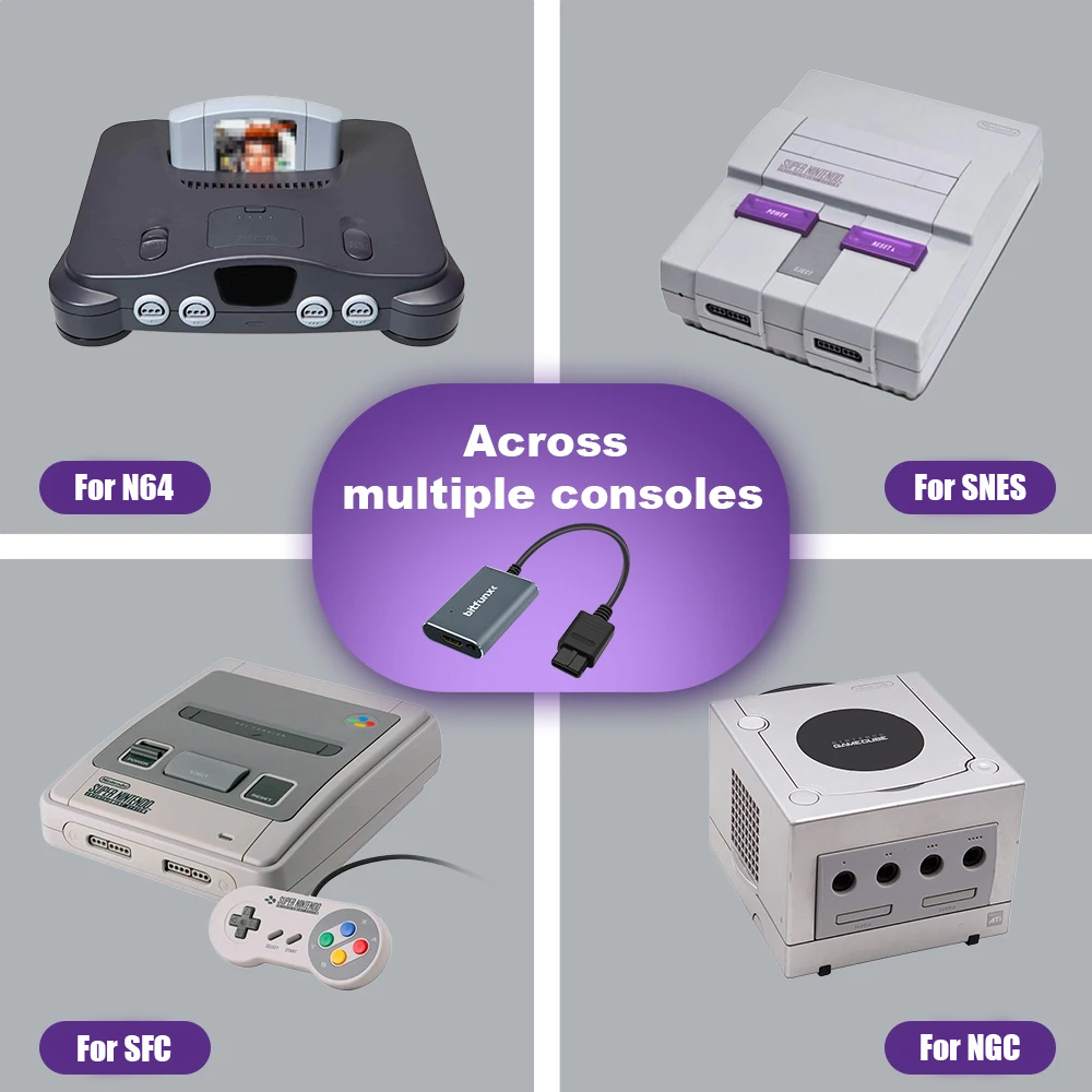 Адаптер Bitfunx 720P Svideo/AV – обзор и цена Gaming Console Retro Handheld