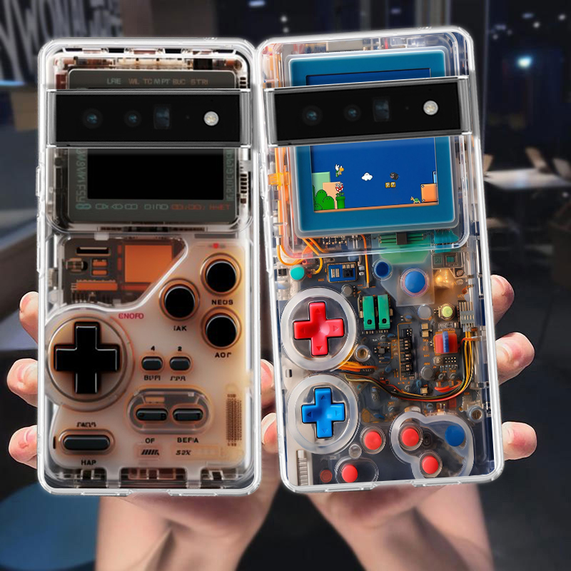 Чехол для телефона Google Pixe – обзор и цена Gaming Console Cartoon