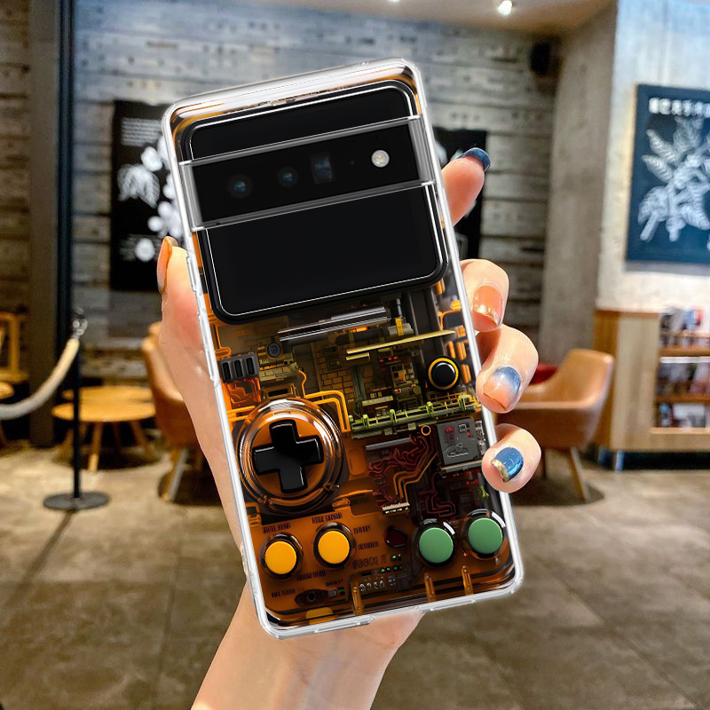 Чехол для телефона Google Pixe – обзор и цена Gaming Console Cartoon