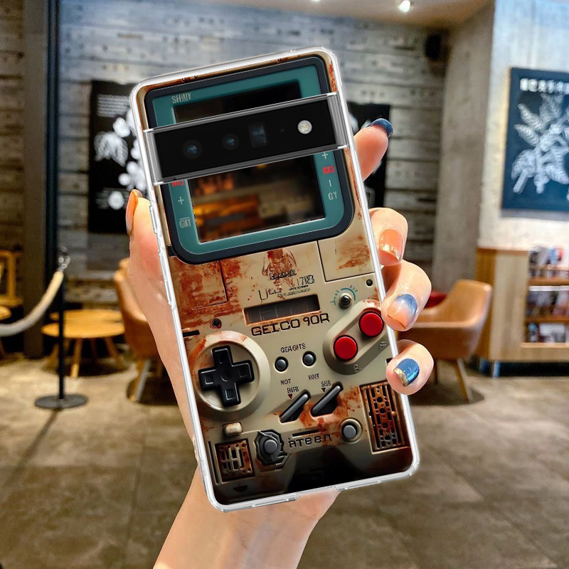 Чехол для телефона Google Pixe – обзор и цена Gaming Console Cartoon