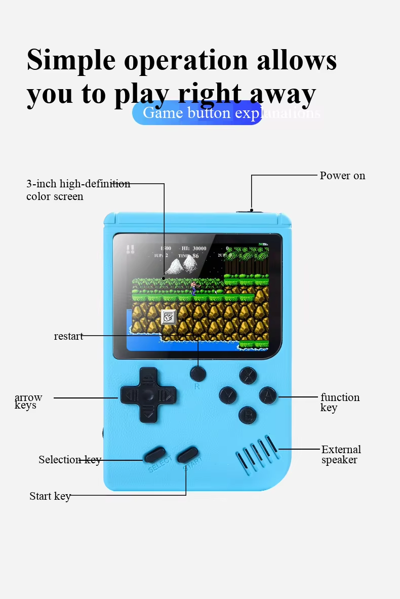 Портативная игровая консоль 40 – обзор и цена Gaming Console Retro Handheld
