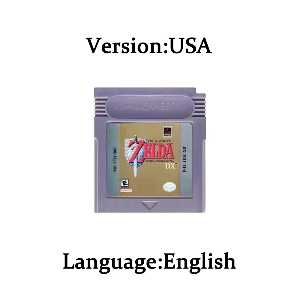 Карта Zelda GBC, 16-битный кар – обзор и цена Gaming Console Video