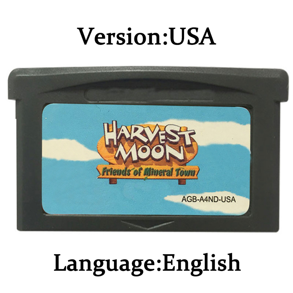 Игровая карта Harvest Moon GBA – обзор и цена Gaming Console Video