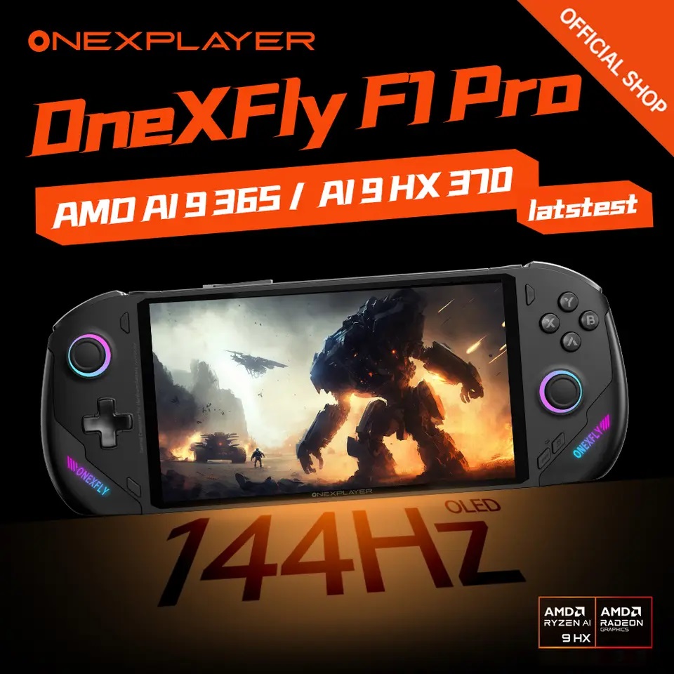 OneXFly F1 Pro AI 9 HX 370 Пор – обзор и цена Zotac Gaming Console